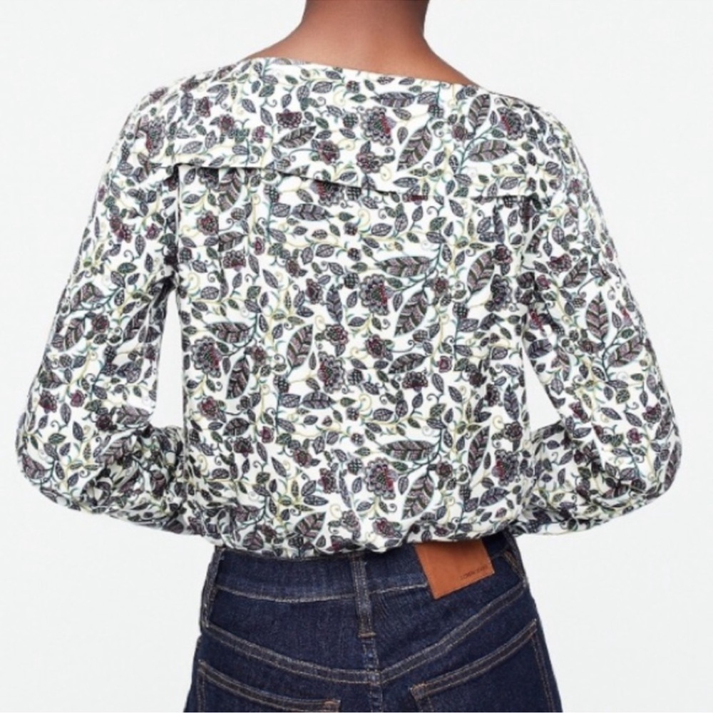 Floral Print Women's Top - Picture 2 of 10